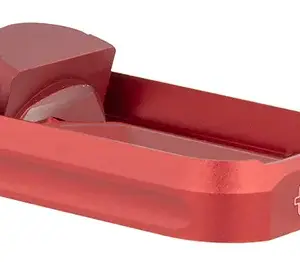 Cross Armory CRGFMWRD Flared Magwell  Compatible w/Glock Gen1-3 Red Anodized Aluminum