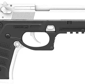 Recover Tactical BC2-01 Grip & Rail System  Black Polymer Picatinny for Most Beretta 92 & M9 Models