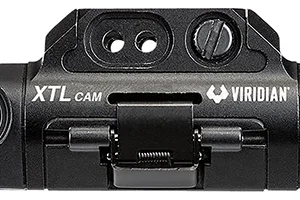 Viridian 9900016 XTLcam Gen 3 with Tactical Light and HD Camera X Series Black 500 Lumens White LED/1920x1080 HD Camera with Microphone