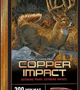 Winchester Ammo X300CLF Copper Impact  300 Win Mag 150 gr Copper Extreme Point Lead Free 20 Per Box/ 10 Case