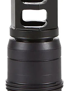 Sig Sauer SL76258X2490DEGM Clutch-Lok QD Muzzle Brake Black Stainless Steel with 5/8" 24 tpi Threads for 7.62mm 90 Degree Taper
