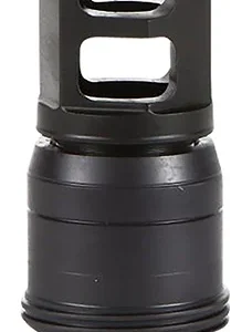 Sig Sauer SL55612X2825DEGM Clutch-Lok QD Muzzle Brake Black Stainless Steel with 1/2" 28 tpi Threads for 5.56mm 25 Degree Taper