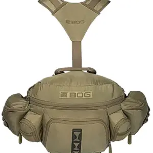 Bog-Pod 1159190 Ultimatum Hunting Fanny Pack OD Green Nylon 1000 cu.in Volume