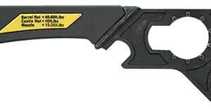 Wheeler 1099561 Professional Armorer's Wrench Black/Yellow Steel AR Platform Firearm 1 Pieces