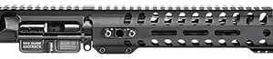 Patriot Ordnance Factory  Minuteman Complete Upper 5.56x45mm NATO 10.50" Black Nitride Barrel Aluminum Black Anodized Receiver 9" M-LOK Handguard Lo Pro DI Gas Block (Mid Length)