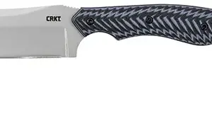 CRKT 2398 S.P.E.C.  2.44" Fixed Cleaver Plain Bead Blasted 8Cr13MoV SS Blade/Black Textured G10 Handle Includes Lanyard