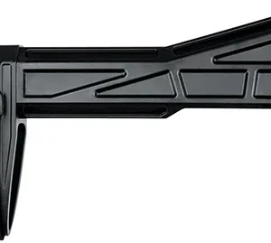 SB Tactical SBT201SB SBT-G2  Fixed Right Side Folding Black Synthetic for H&K UMP, B&T APC, LWRCi SMG45 (Tube Not Included)