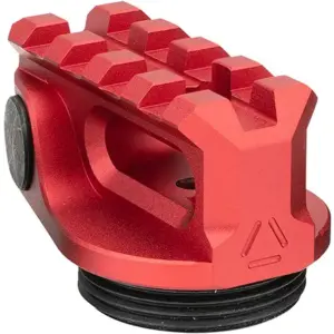 Strike Industries ARPSARED Picatinny Stock Adapter  Red Anodized for AR-Platform