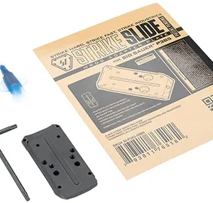 Strike Industries P365RMR Strike Slide Adapter Plate Black 5.80" Long Compatible w/ SI Strike P365 Slide