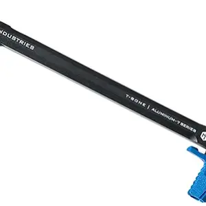 Strike Industries AR-TBCH-223-BK-BLU T-Bone Charging Handle .223/5.56x45mm Nato Blue Polymer Handles Aluminum Shaft for AR-15