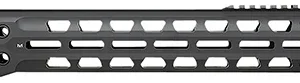 Strike Industries GRIDLOK-416-FD-16 GridLok Full Duty With Quick Detach System 16"L 1.57"D M-LOK Black Aluminum for HK 416, HK MR556, M27 IAR