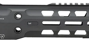 Strike Industries GRIDLOK416L9 GridLok Lightspeed With Quick Detach System 9"L 1.57"D M-LOK Black Aluminum for HK 416, HK MR556, M27 IAR