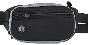 Galco FTPGBS Fastrax PAC Waistpack Size Sub-Compact Black/Gray Neoprene Compatible w/Diamondback DB/S&W M&P Shield Plus/Glock 26 Gen3-5 Belt Up to 50" Wide Ambidextrous