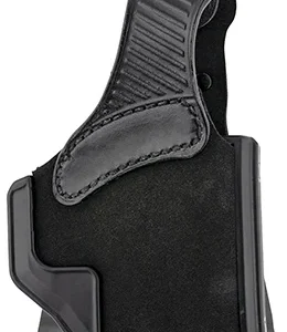 Galco W2800RB Wraith 2.0 OWB Black Leather Compatible w/ Glock 43X/Taurus GX4/Springfield  Hellcat Paddle Mount Right Hand