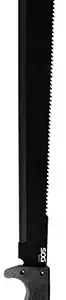 S.O.G SOG-MC02-N SOGfari  18" Black Powder Coated 3Cr13MoV SS Blade Black Kraton Handle 24" Long Includes Sheath