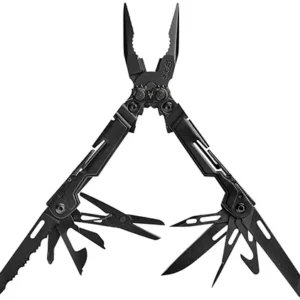 S.O.G SOG-PP1002-C PowerPint  Black Hardcoat Anodized Stainless Steel 5.10" Long Features 5Cr15MoV Stainless Steel