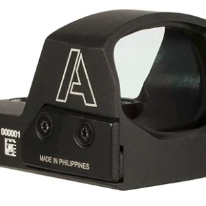 AmeriGlo HVN02 Haven  Matte Black 1 x 5 MOA Red Dot Reticle