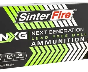 SinterFire Inc SF40125NXG Next Generation (NXG)  40 S&W 125 gr Lead Free Ball 50 Per Box/ 20 Case