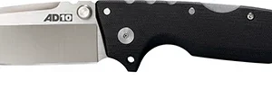 Cold Steel CS28DD AD-10  4" Folding Drop Point Plain S35VN SS Blade/Black G10 Handle Includes Pocket Clip