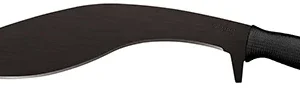 Cold Steel CS97KMPS Kukri Plus 13" Black Matte Baked-On Anti Rust 1055 Carbon Steel Blade/ Black Polypropylene Handle 18" Long Includes Sheath