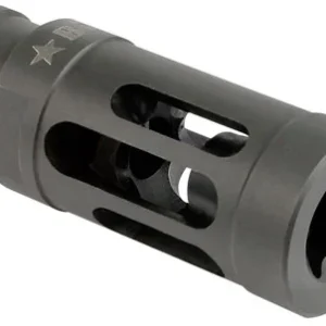 BCM GFCMOD1556 BCMGunfighter Compensator Mod 1 Black Stainless Steel with 1/2"-28 tpi Threads for 5.56x45mm NATO AR-15