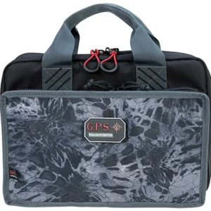 GPS Bags 1310PCDC Quad  Fall Digital Camo Nylon Holds 4 Handguns