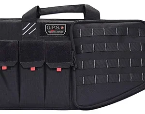 GPS Bags T30ARB Tactical AR Case 30" Black 1000D Nylon with Mag & Storage Pockets, Lockable Zippers, External Handgun Pocket & DuPont Teflon Coating