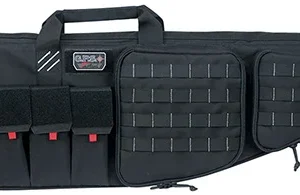 GPS Bags T32ARB Tactical AR Case 32" Black 1000D Nylon with Mag & Storage Pockets, Lockable Zippers, External Handgun Pocket & DuPont Teflon Coating