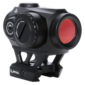 Rival Arms RARA8122BN X2 Reflex Sight Reflex Sight Black 1 X 22mm 2 MOA Red Dot Reticle 2 MOA Dot Rifle