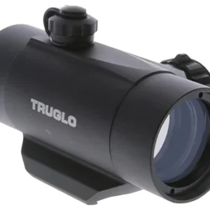 TruGlo TGTG8030B3 Traditional  Anodized Matte Black 1x 30mm Red Descending Diameter Dots Reticle