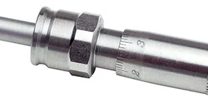 Hornady 050129 Pistol Micrometer Metering Insert Silver for .50gr 17gr