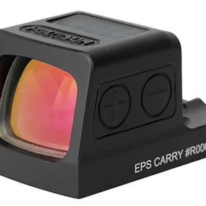 Holosun EPSCARRYRDMRS EPS Carry Red MRS  Black Anodized 1 x  0.58" x 0.77" 2 MOA Red Dot/32 MOA Red Circle Multi Reticle