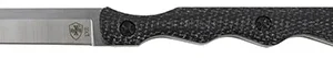 Templar Knife NTKB222 Neck  2.46" Fixed Tanto Plain Powder Coated D2 Steel Blade/ 4.22" Black Canvas Micarta Handle Includes Lanyard/Sheath