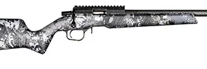 Christensen Arms 8011201600 Ranger  Full Size 22 WMR 9+1 18" Black Carbon Fiber Steel Barrel, Black Anodized Aluminum Receiver, Sitka Elevate II Camo Carbon Fiber Aluminum Bedding Stock