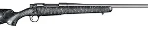 Christensen Arms CA10280214411 Mesa  300 Win Mag 3+1 24" Threaded Barrel, Tungsten Gray Cerakote, Black with Gray Webbing Stock
