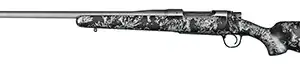 Christensen Arms 8010110900 Mesa FFT 6.5 PRC 4+1 20" Threaded Barrel, Tungsten Gray Cerakote, Black with Gray Webbing Stock, Left Hand