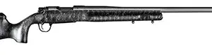 Christensen Arms 8010201500 Mesa Long Range 338 Lapua Mag 3+1 27" Threaded Barrel, Tungsten Gray Cerakote, Black with Gray Webbing Stock