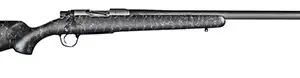 Christensen Arms CA10299215411 Ridgeline  300 Win Mag 3+1 26" Carbon Fiber/Threaded Barrel, Tungsten Gray Cerakote, Black with Gray Webbing Stock