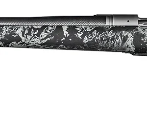 Christensen Arms 8010617400 Ridgeline FFT 7mm-08 Rem 4+1 20" Carbon Fiber/Threaded Barrel, Stainless Steel, Black with Gray Accents Stock, Left Hand