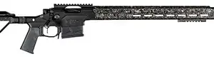Christensen Arms 8010300202 Modern Precision  6.5 Creedmoor 5+1 24" Threaded Carbon Fiber Barrel, Black Nitride Finish, Black Anodized with Folding Stock, Polymer Grip