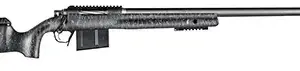 Christensen Arms 800400300 BA Tactical Long Range 338 Lapua Mag 3+1 27" Carbon Fiber Barrel, Black Nitride Finish, Black with Gray Webbing Stock