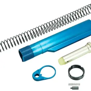 Timber Creek Outdoors ARBTKB Buffer Tube Kit  Blue Anodized for AR-15