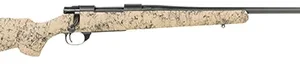 Howa HHS43164 M1500 HS Precision 308 Win 5+1 22" Threaded Barrel, Black Metal Finish, Tan Black Webbed Fixed HS Precision Stock