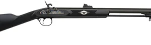 Traditions R3300850 Deerhunter  50 Cal Percussion 24" Blued Octagon Barrel, Black Synthetic Stock