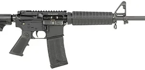 Rock River Arms BLK1222 LAR-15M CAR A4 300 Blackout 30+1 16", Black, R4 Handguard, Tactical Carbine Stock, Overmolded A2 Grip, A2 Front Sight Post