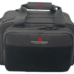 Advance Warrior Solutions DRTBBL Trigger Time  Black 14.57" 600D PVC Polyester