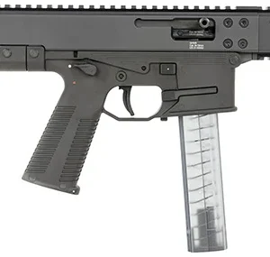 B&T Firearms 450008 GHM Compact 9mm Luger 33+1 4.30", Tri-Lug Threaded Muzzle, Black, No Brace, Polymer Grips (OEM Mag)