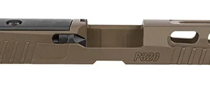 Sig Sauer 8900952 P320  Sig P320 9mm Luger PVD Coyote Brown Stainless Steel XRAY3 Suppressor Sights Compatible With ROMEO1 PRO ROMEO2
