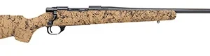 Howa HHS43334 M1500 HS Precision 300 Win Mag 3+1 24" Blued Threaded Barrel/Rec, Tan with Black Webbed HS Precision Stock
