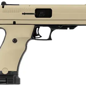Hi-Point 34510FDE JHP  45 ACP 9+1 4.50" Black Steel Barrel, Flat Dark Earth Serrated Steel Slide & Polymer Frame, FDE Polymer Grip